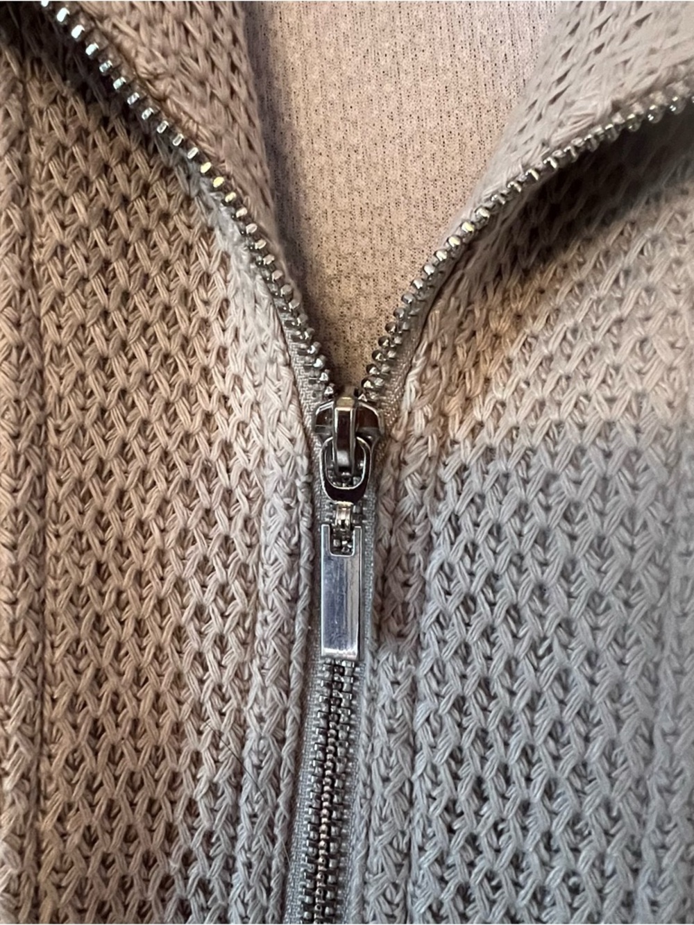 Alfani Taupe Textured Moto Jacket
 NWT Lightweight - Picture 5 of 11